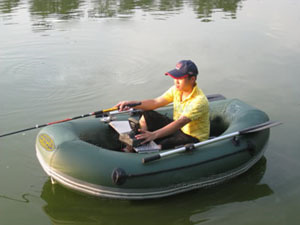 安庆钓鱼充气橡皮船